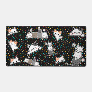 Niedlich Kawaii Cat Schreibtischunterlage