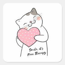 Niedlich Kawaii Cat Smile