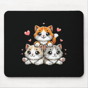 Niedlich Kawaii Cats Neko Funny Kitten Cat Lover G Mousepad