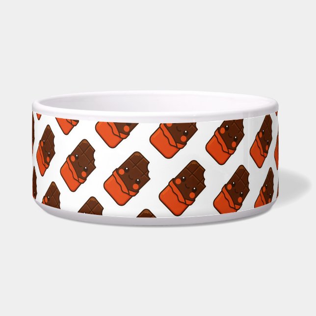 Niedlich Kawaii Chocolate Bar Napf (Vorderseite)