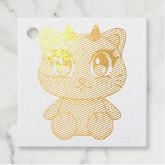 Niedlich Kawaii Demon Cat Geschenkanhänger