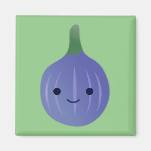 Niedlich Kawaii Fig Magnet