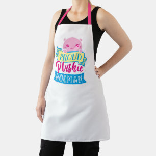 Niedlich Kawaii Funny Zitat   Proud Plushie Hooman Schürze