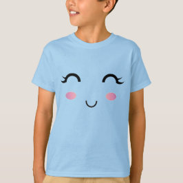 Niedlich Kawaii Girl Smile T-Shirt