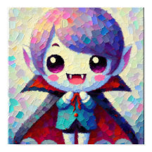 Niedlich Kawaii Halloween Vampire