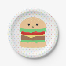 Niedlich Kawaii Hamburger