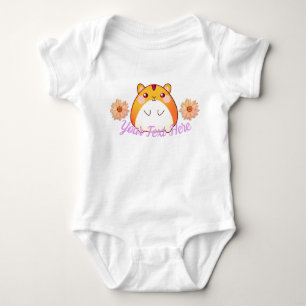 Niedlich Kawaii Hamster Custom Baby Strampler