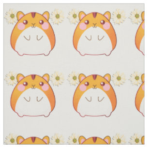 Niedlich Kawaii Hamster Fabric Stoff