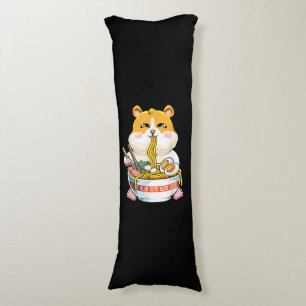 Niedlich Kawaii Hamster Ramen Anime Seitenschläferkissen