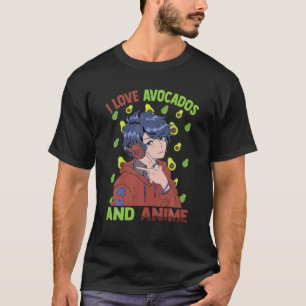 Niedlich Kawaii - I Liebe Avocados und Anime - Ota T-Shirt
