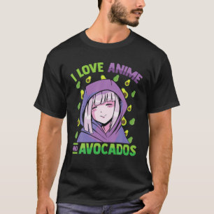 Niedlich Kawaii - I Liebe Tacos und Anime - Otaku  T-Shirt