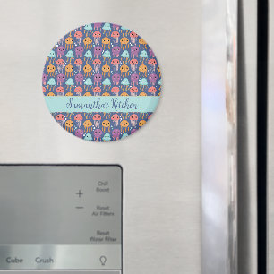 Niedlich Kawaii Jellyfish Personalisiert Magnet