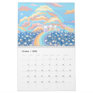 Niedlich Kawaii Kalender