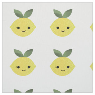Niedlich Kawaii Lemon Stoff