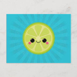 Niedlich Kawaii Limon Postkarte