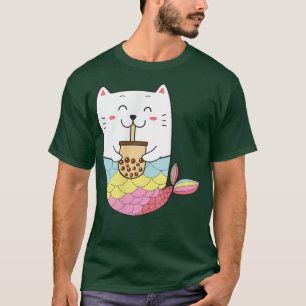 Niedlich Kawaii Mermaid Boba Blubble Milk Tee Anim