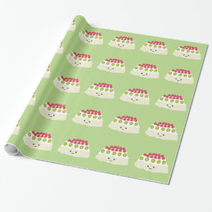 Niedlich Kawaii Pavlova Geschenkpapier