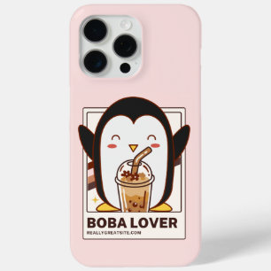 Niedlich Kawaii Penguin Boba Lover Case-Mate iPhone Hülle