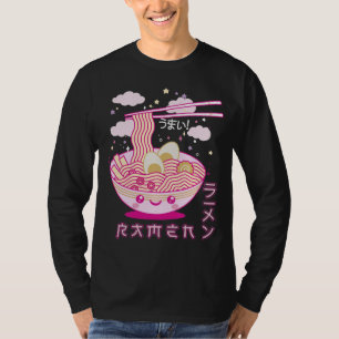 Niedlich Kawaii Ramen Anime Noodles Ramen Girls, T T-Shirt