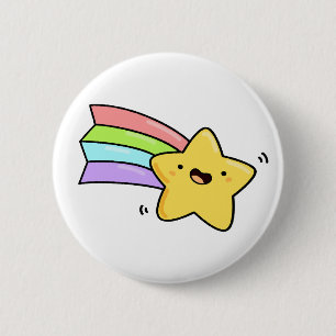Niedlich Kawaii Shooting Star Button