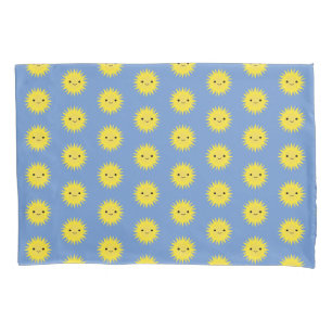 Niedlich Kawaii Smiling Sun Kissenbezug