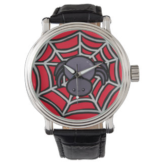Niedlich Kawaii Spider Web Armbanduhr