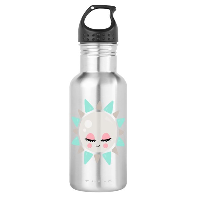 Niedlich Kawaii Sunshine Trinkflasche (Vorderseite)