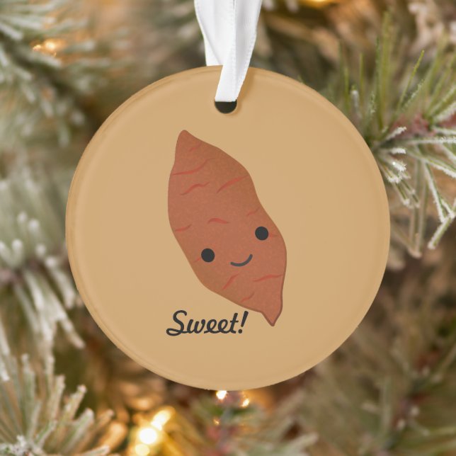 Niedlich Kawaii Süßkartoffel Ornament (Baum)