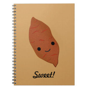 Niedlich Kawaii Sweet Potato Notizblock
