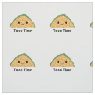 Niedlich Kawaii Taco Time Taco Stoff
