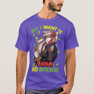 Niedlich KawaiiAlles, was ich Wollte, sind Anime u T-Shirt