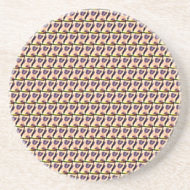 Niedlich Kenyan Leopard Pattern Getränkeuntersetzer (Vorne)