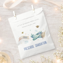 Niedlich Kids Airplane Sky Stars Preschool Abschlu Geschenktütchen