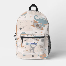Niedlich Kids Dinosaurier Custom Bedruckter Rucksack