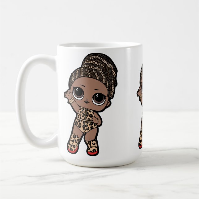 Niedlich Kids Fashion Delight - Tiger-Jumpsuit Kaffeetasse (Links)