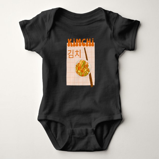 niedlich Kimchi Baby Strampler (Vorderseite)