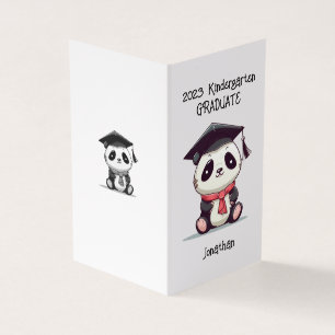 Niedlich Kindergarten Abschluss Panda