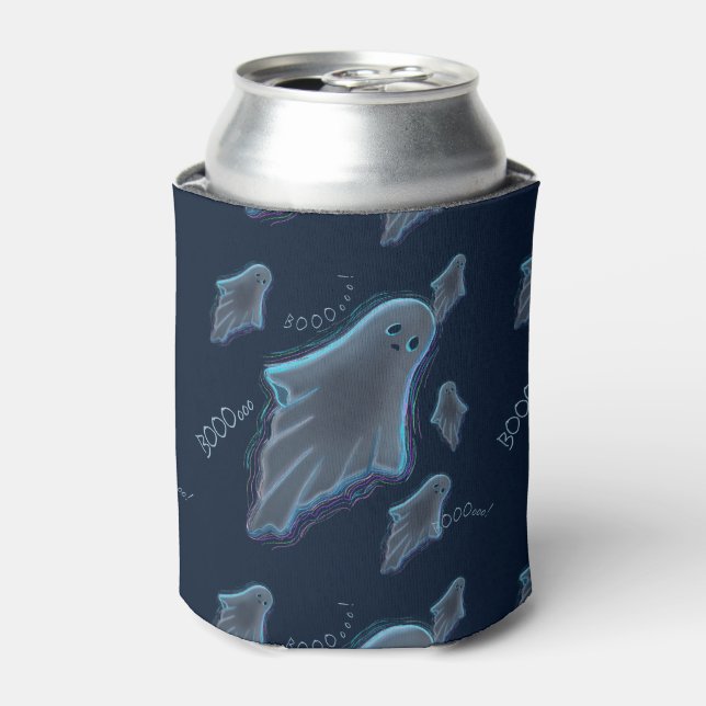 Niedlich KiniArt Ghost Dosenkühler (Kanne Vorderseite)