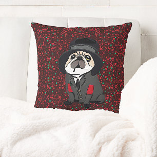 Niedlich Kissen Mops Hund Lover Hobo Jacket Elbow