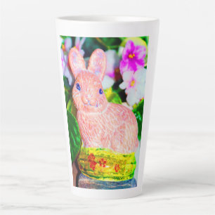 Niedlich Kitschy Bunny Rabbit Milchtasse