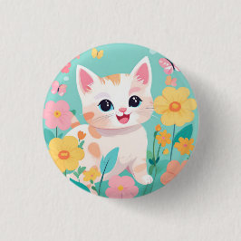 Niedlich Kitten Button