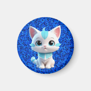 Niedlich Kitten Cartoon 3D Design-38063 Magnet