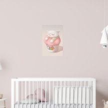 Niedlich Kitten Cupcake Poster