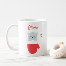 Niedlich Kitten in einem Mitten - Custom Girls Wei