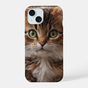 Niedlich Kitten iPhone 15 Hülle