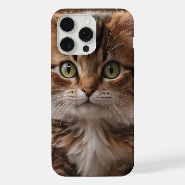 Niedlich Kitten iPhone 15 Pro Max Hülle (Rückseite)