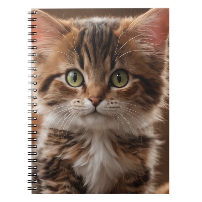 Niedlich Kitten Notizblock (Vorderseite)