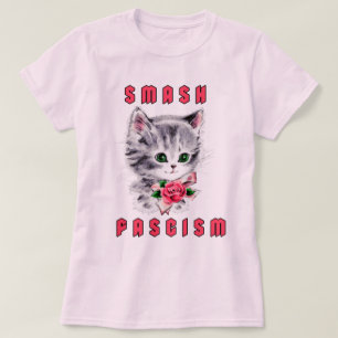 Niedlich Kitten - Schmutz Faschismus T-Shirt