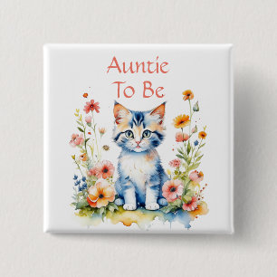 Niedlich Kitten Thementüte zum Kinderdusche Button
