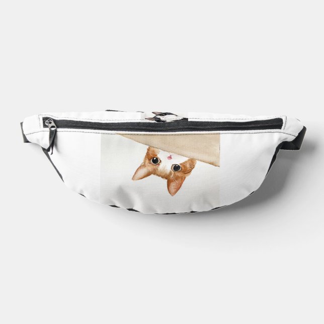 Niedlich Kitty Adorable Funny Cats Animal Fanny Pa Bauchtasche (Ablage )